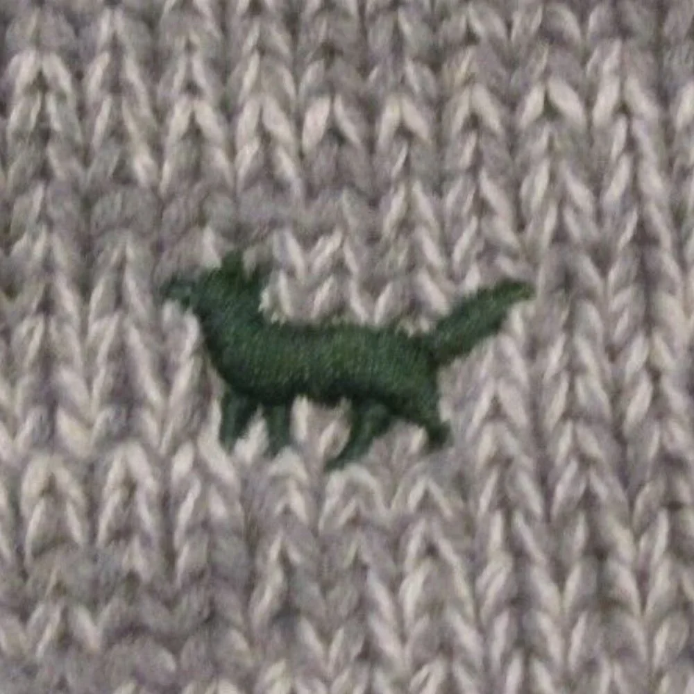 Carter's grey Zipper Sweater - Fox 24M